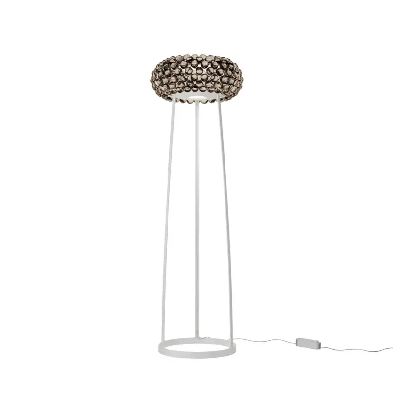 Foscarini Caboche Plus MyLight LED golvlampa 154 cm rök Populär