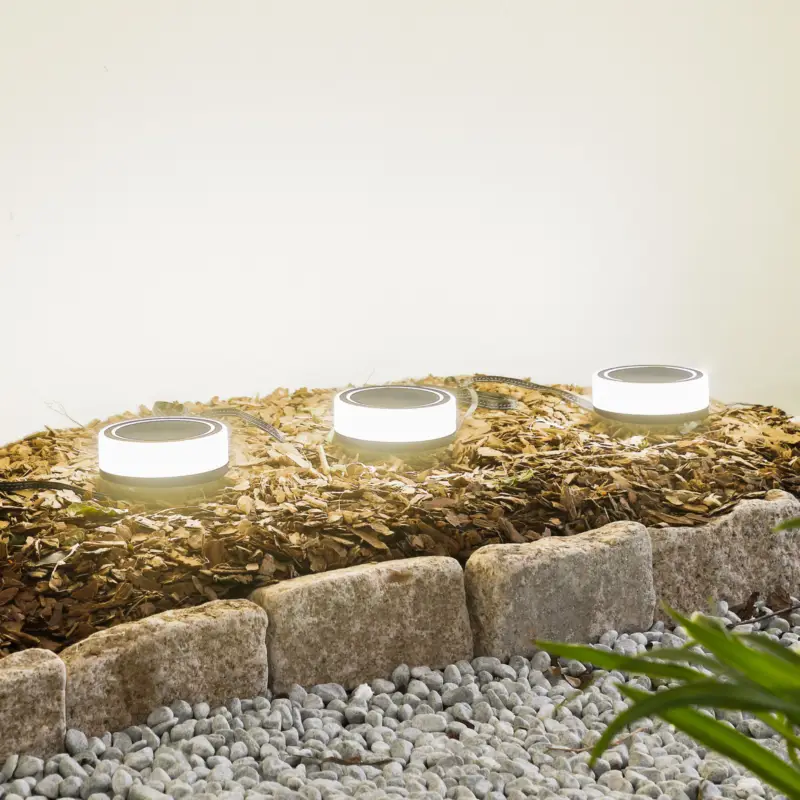 Lindby Smart LED markspiklampa Kyren, CCT, RGB, Tuya, 3 enheter Beställ nu