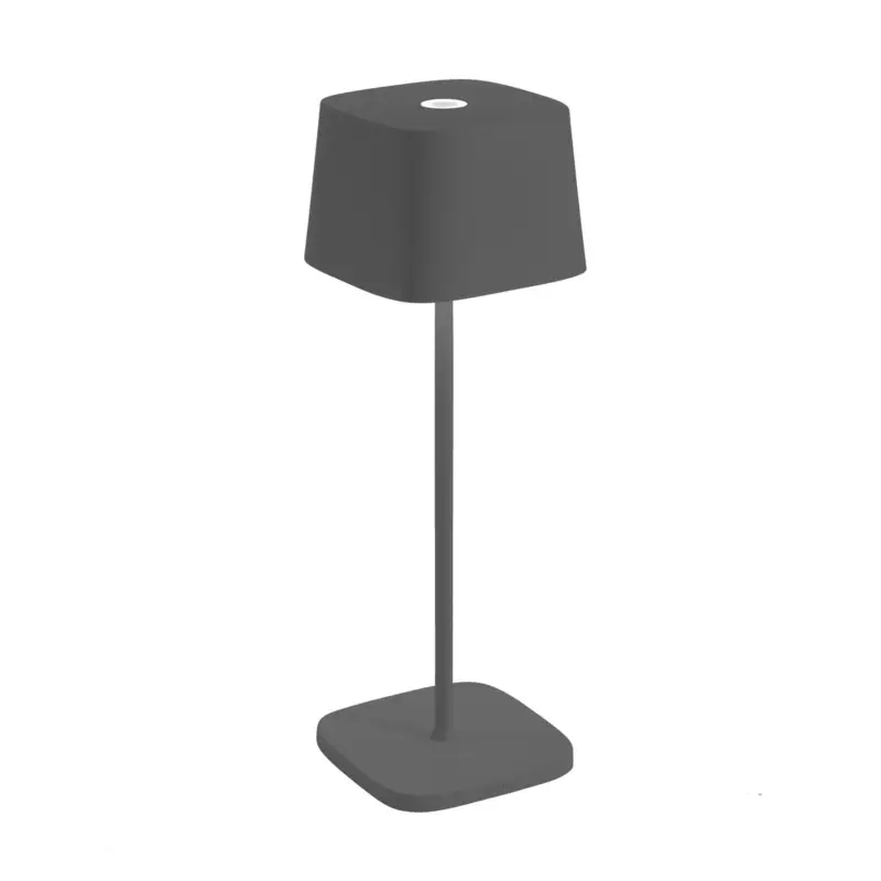 Populär Zafferano Ofelia 3K bordslampa IP65 grå