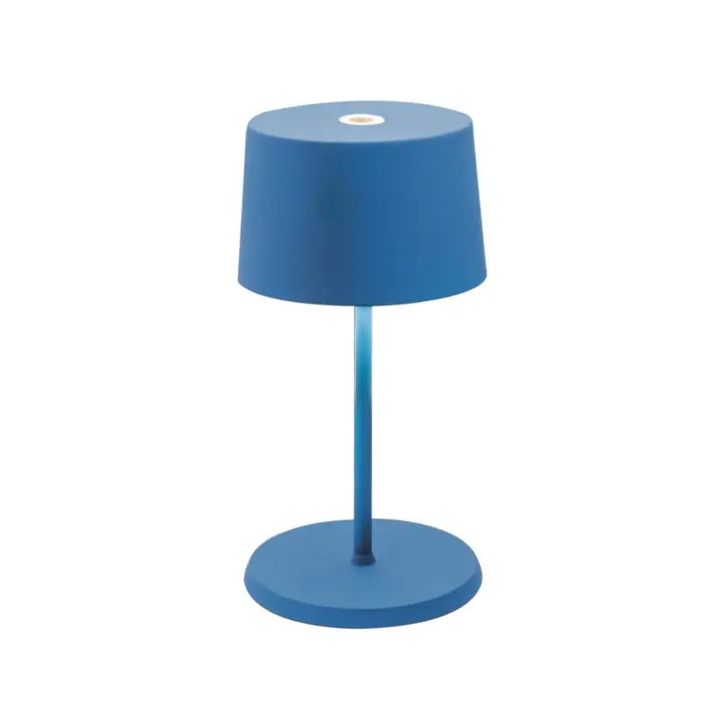 Extra rabatt Zafferano Olivia mini 3K bordslampa capri blue