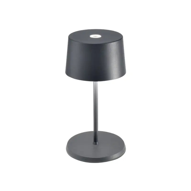 Reapris Zafferano Olivia mini 3K bordslampa grå