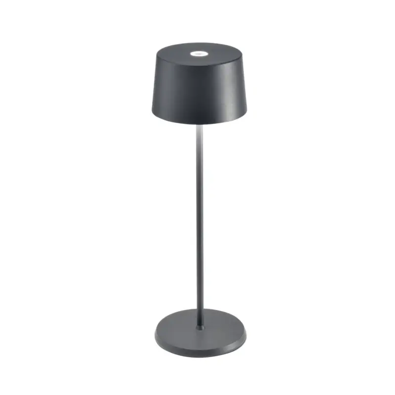 Zafferano Olivia 3K bordslampa IP65 grå Beställ idag