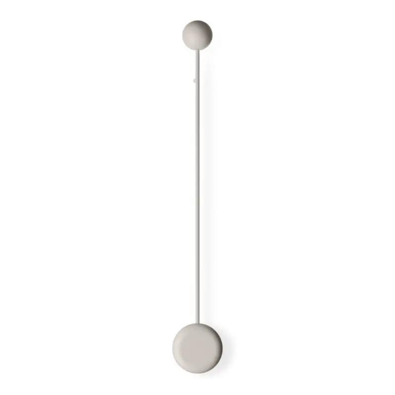 Extra rabatt Vibia Pin 1692 LED-vägglampa, 70 cm, krämfärgad