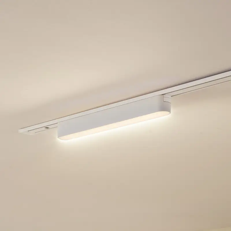 Lindby LED-list 48 V Lumaro, vit, 10W, plast, dimbar Lågt pris