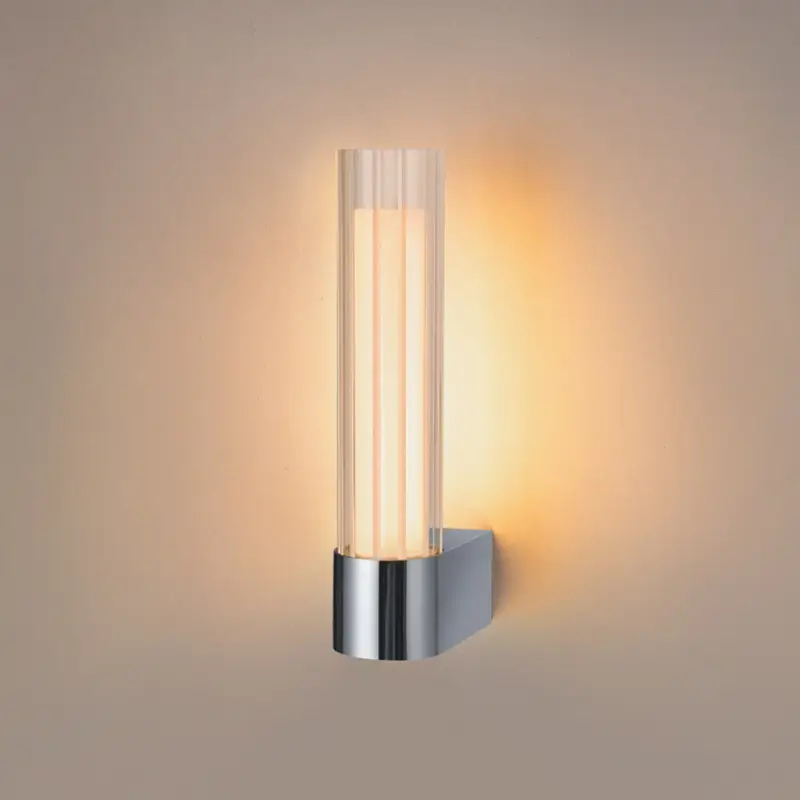 Beställ nu SLV LED-badrumsvägglampa Lygant, enkel, krom, aluminium