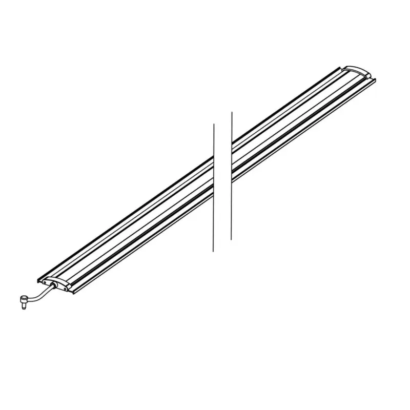 SLC LED-strålkastarmodul Click för längd 56 cm, svart, CCT Rabatt
