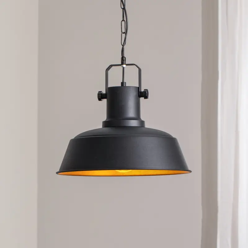 prisnedsättning Orema hänglampa, svart, Ø 40 cm, metall, E27