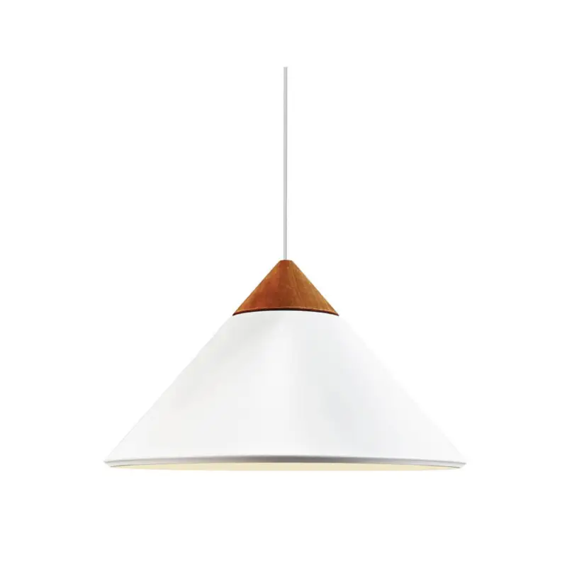 Endast denna vecka Pendellampa Kinto, vit, Ø 40 cm, metall