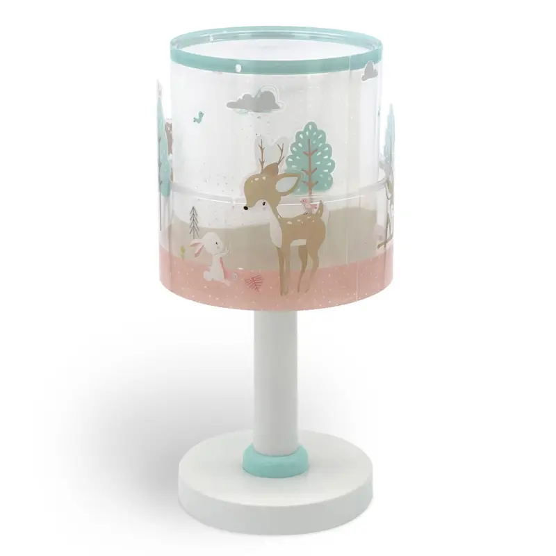 Barnbordslampa Loving Deer, G4, Ø 15 cm Billigare