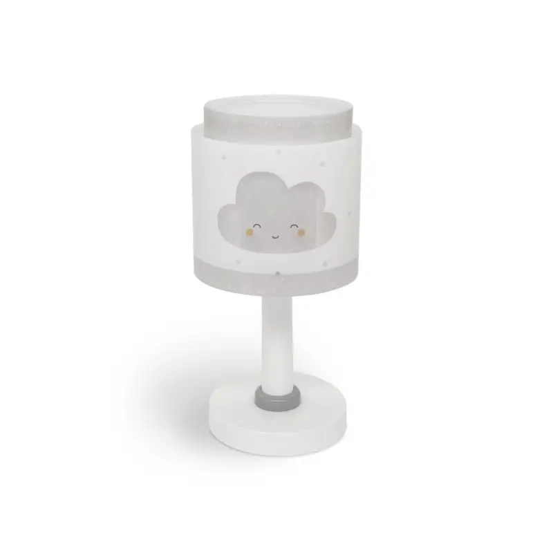 Begränsad tid Barnbordslampa Baby Dreams, grå, G4, Ø 15 cm