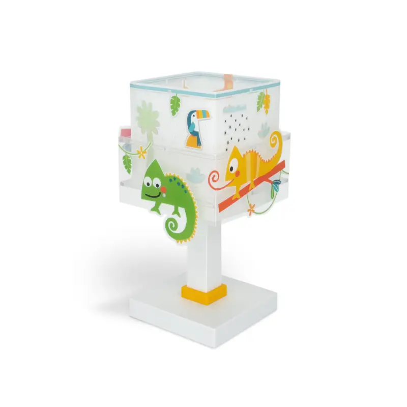 Barnbordslampa Happy Jungle, G4, bredd 14 cm Billigare