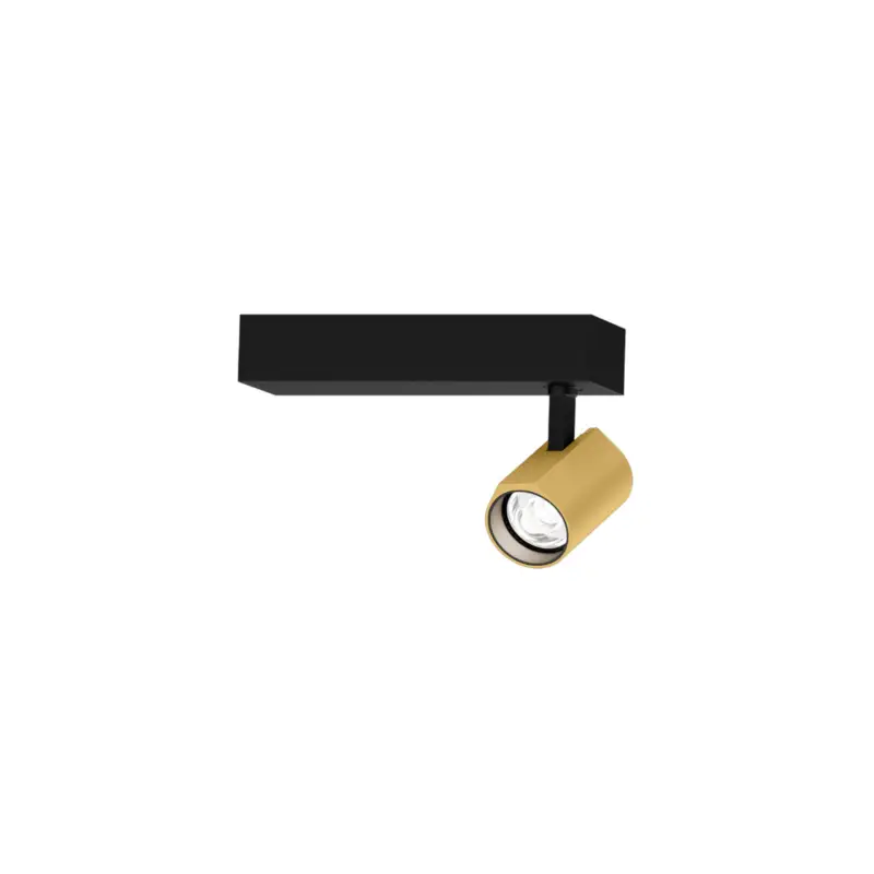Sänkt pris WEVER & DUCRÉ LED-spotlight Ceno svart/guld 2 700 K 1 lampa