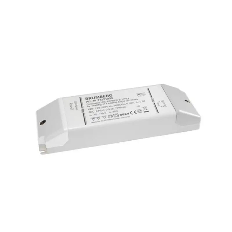 Erbjudandepris BRUMBERG LED-nätadapter 24 V DC, dimbar, 12–75 W