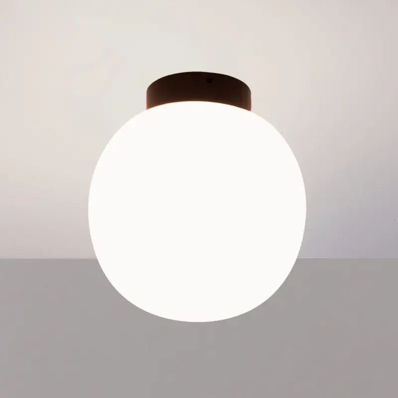 prisnedsättning Casablanca taklampa Acai, vit/svart, glas, 16 cm, E27
