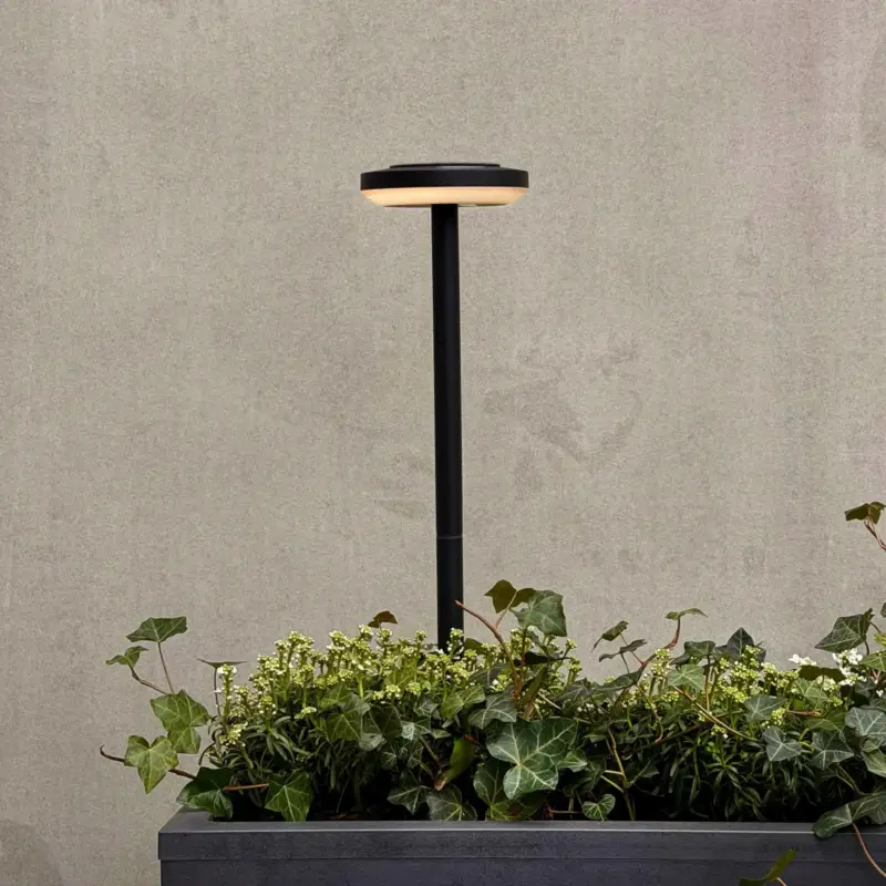Erbjudande Dyberg Larsen LED-väglampa för gångar Otera 50 cm, jordspett, IP44