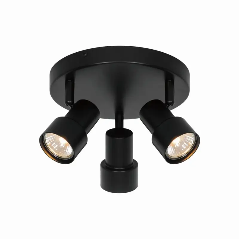 Nordlux Boston 3L Rund Takspotlight Snabb leverans