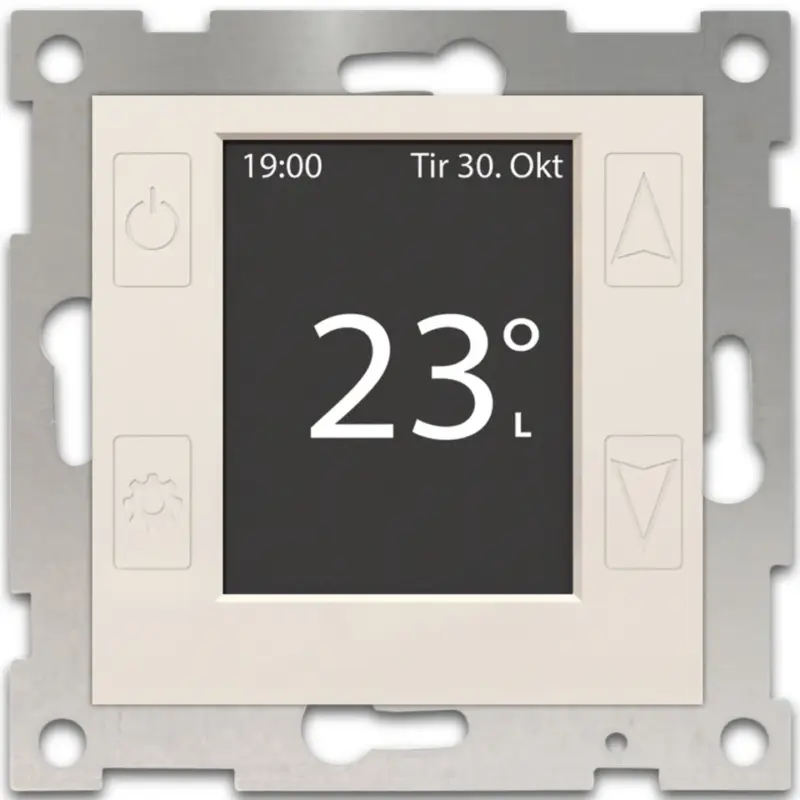 CTM Lyng mTouch One Termostat 10A Zigbee Kundfavorit