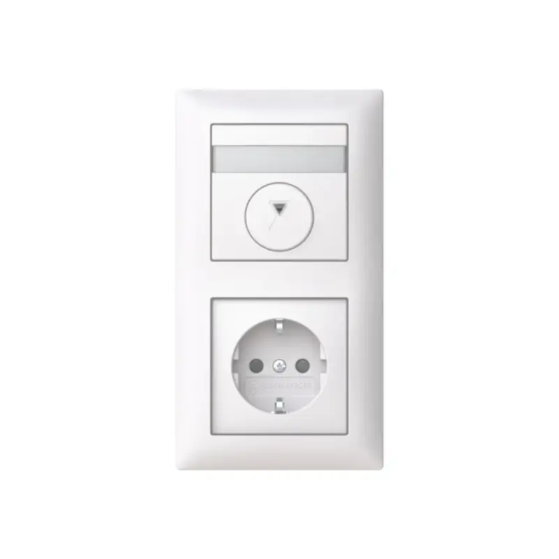 Endast idag ABB Saga Timer med 1-vägsuttag 2-fack