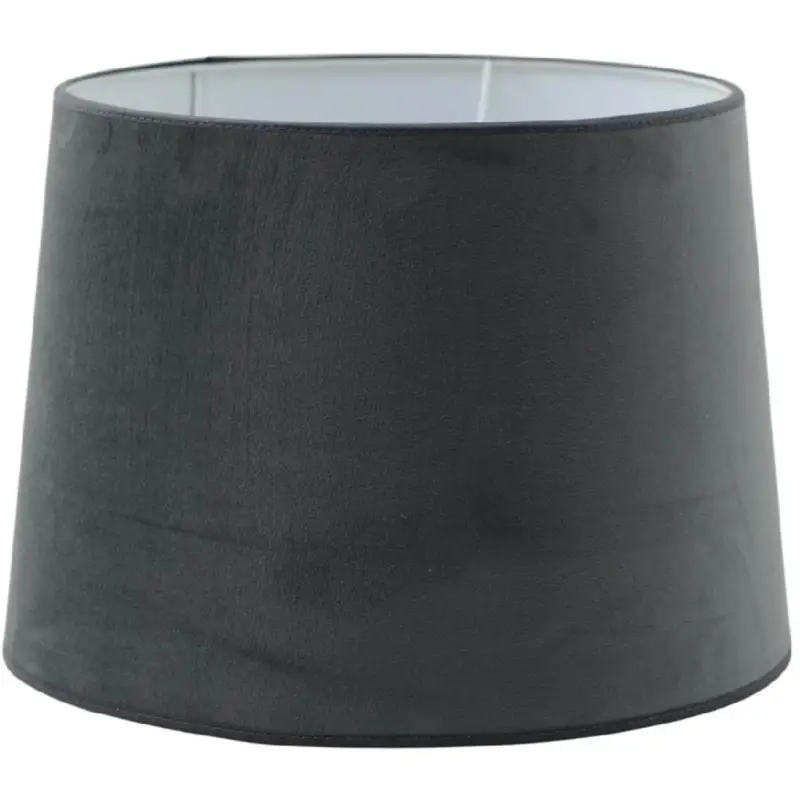 Bästa pris Velutto Lampskärm Ø30cm Sammet Graphite