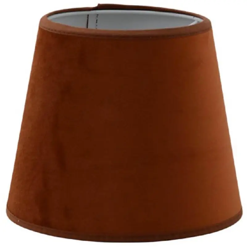 Rea Velutto Lampskärm Ø25cm Sammet Rust
