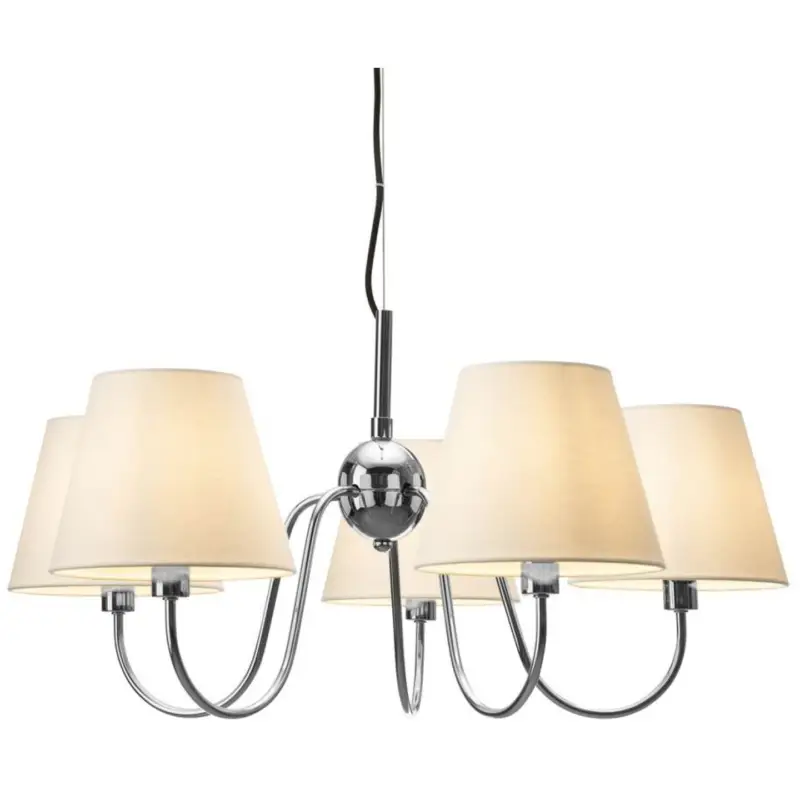 Trygg betalning Lynx Taklampa 75cm Krom/Vit