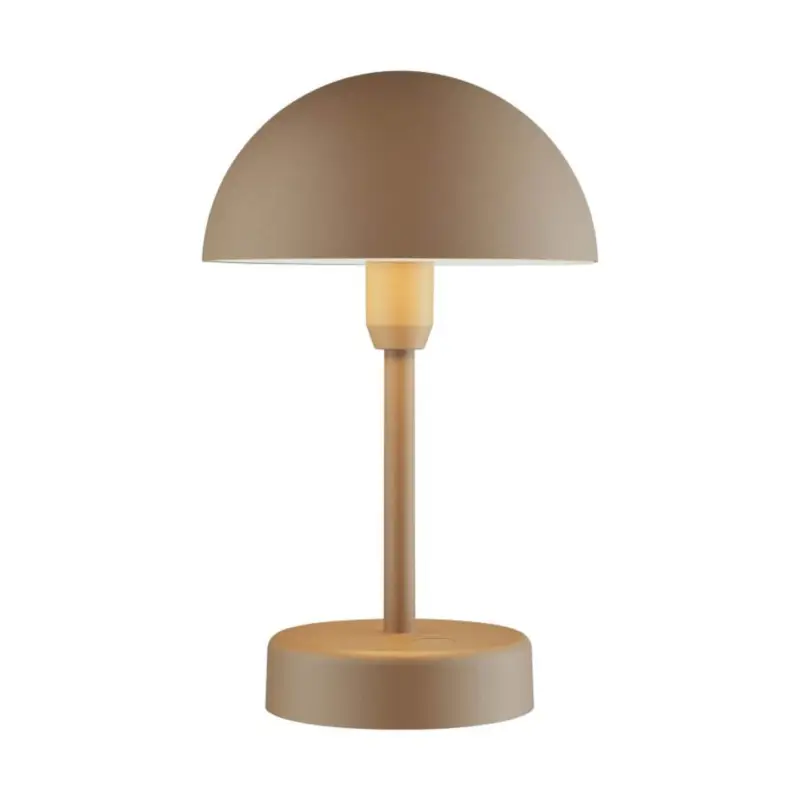 Lågt pris Ellen To-Go Laddbar Bordslampa 25cm LED 3000K 2,5W Brun IP44