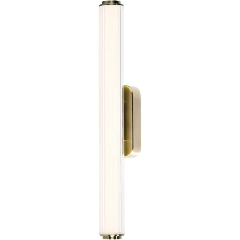 Virelle Vägglampa 50cm LED 3000/4000K 12W Mässing IP44 Säker betalning