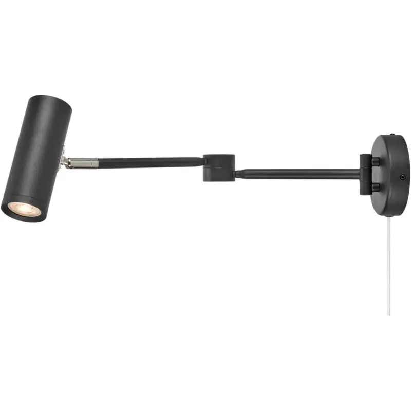 Trygg betalning Arlo Vägglampa LED 3000K 4,9W Svart