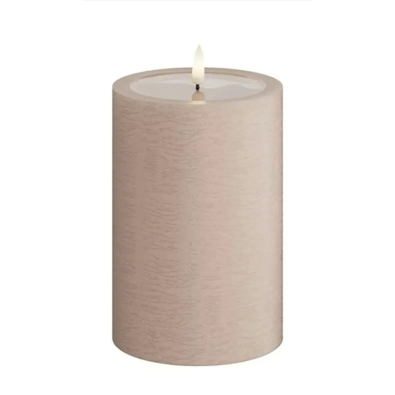 Beställ idag Rustic LED Blockljus Rosa 10x15 cm