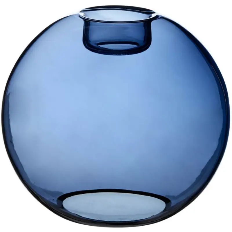 Gloria Blått Glas Ø16cm Snabb leverans