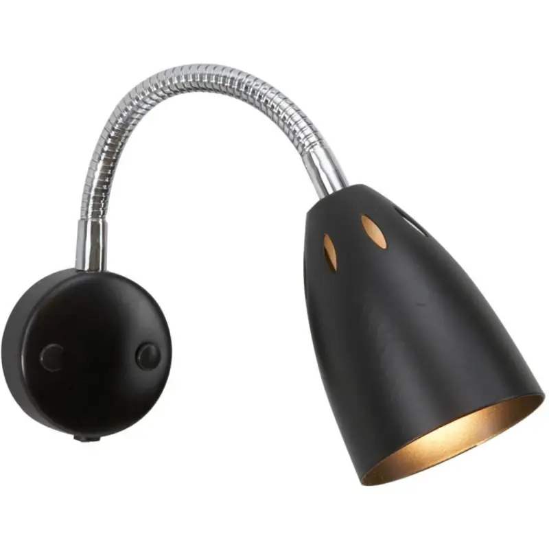 Begränsat erbjudande Smilla Vägglampa Mattsvart