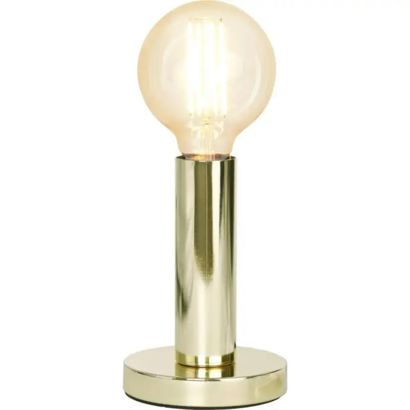 Extra rabatt Glans Bordslampa 17cm E27 Mässing