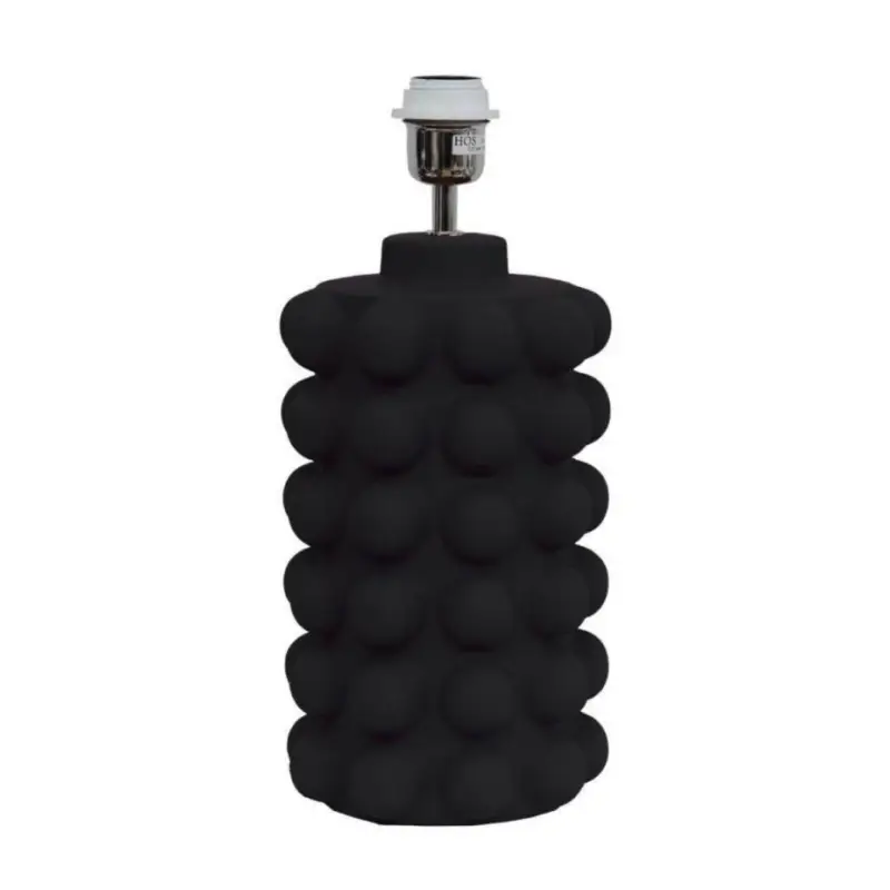 Rabatter Bubbels Lampfot 29cm Black Matted