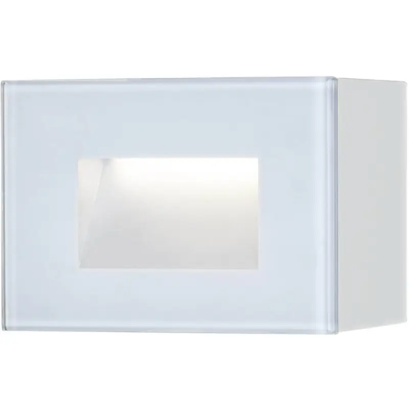 Billigare Chieri Vägglampa LED Vit Inf/Utf Rektangulär
