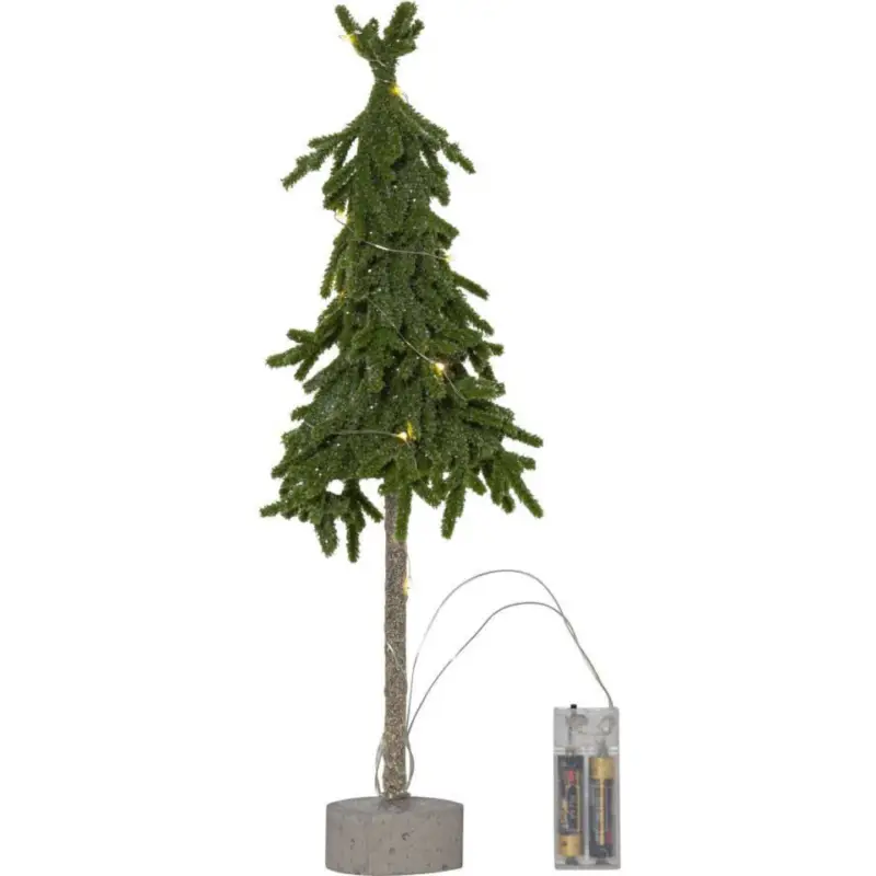 Nyhet Lummer Batteridriven Gran 45cm Grön