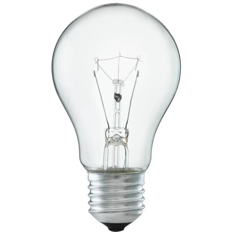 Glödlampa Normal, E27 2700K 100W Rabatt