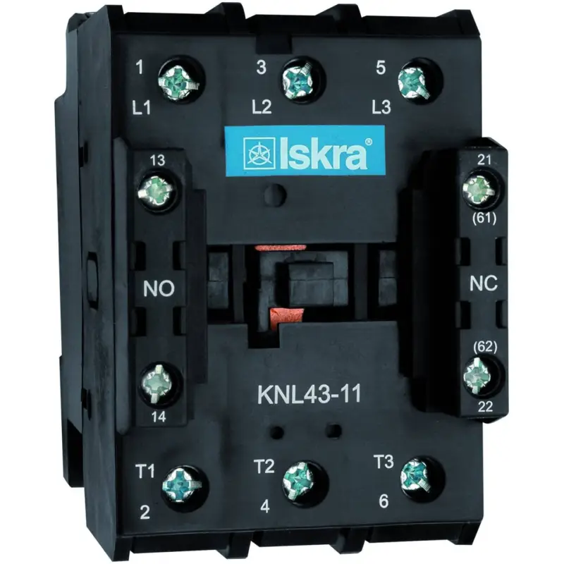 Kontaktor Iskra, 22kW, 45A, 400V I lager