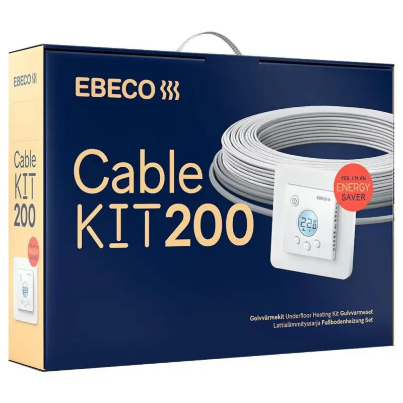Köp nu Golvvärmekabel Kit Ebeco, 650W, 58,0 m