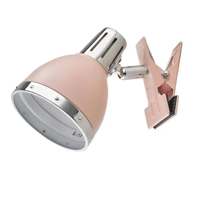 Begränsad tid Klämma Vägglampa Rosa