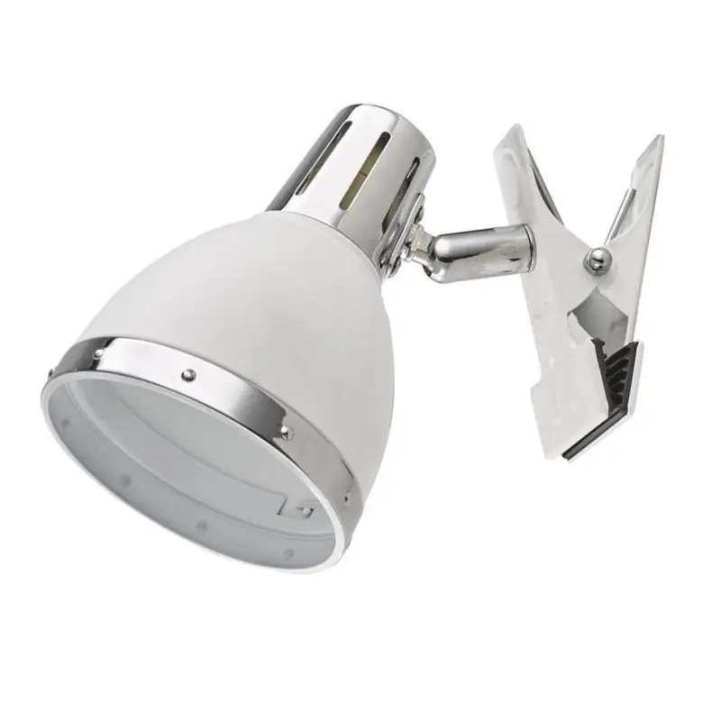 Klämma Vägglampa Vit Handla nu