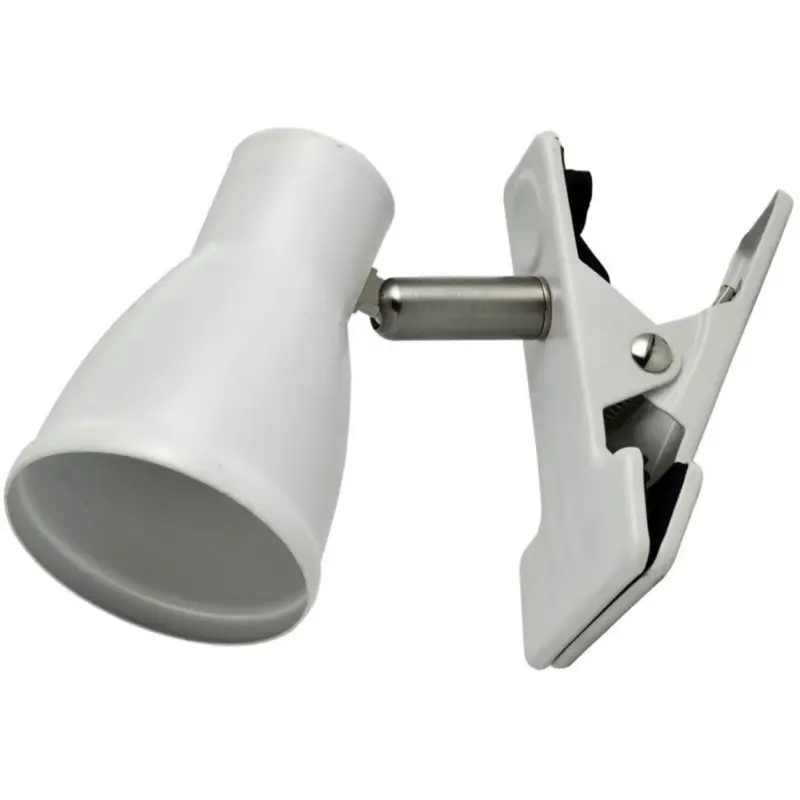 Tove Klämlampa 12cm Vit Lägg i varukorgen