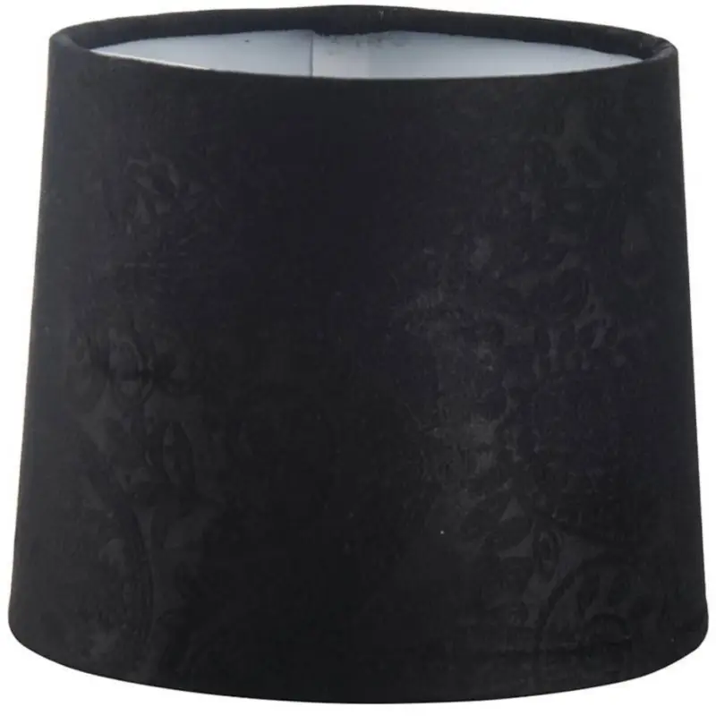 Sista chansen Paisley Lampskärm Ø16cm Sammet Svart