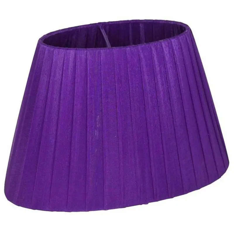 Outlet Organza Lampskärm Oval 22cm Lila