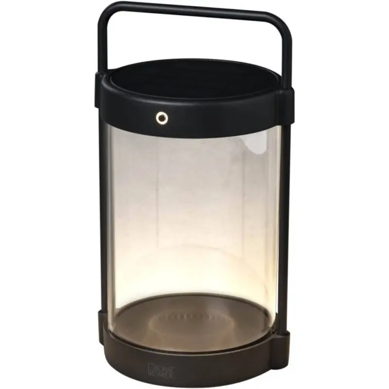 Extra rabatt Crotone Solcell + USB 30cm Svart IP54