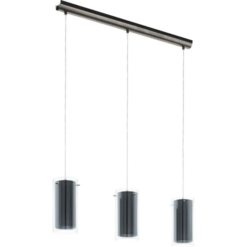 Pinto Textil Taklampa 82cm Grå Snabb leverans