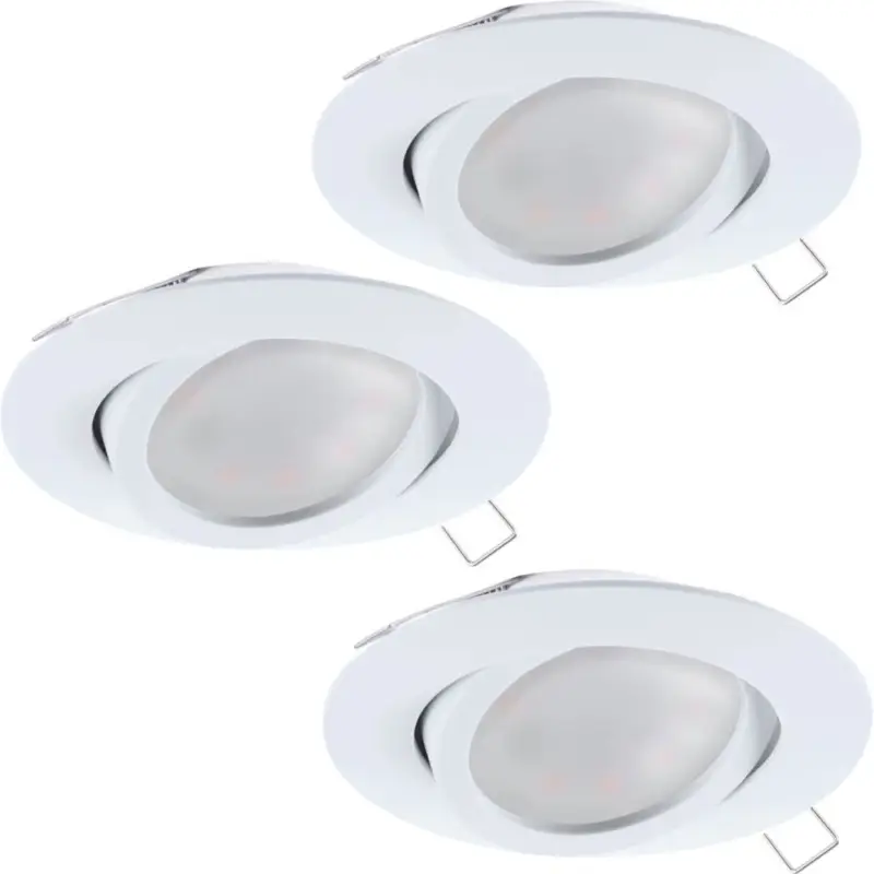 Tedo Spotlight 3-Pack GU10 LED 3000K 3x4,6W Vit Outlet