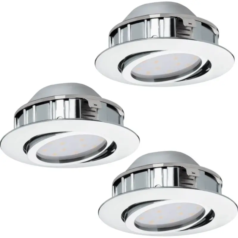 Expressleverans Pineda Spotlight 3-Pack LED 3000K 3x4,9W Krom