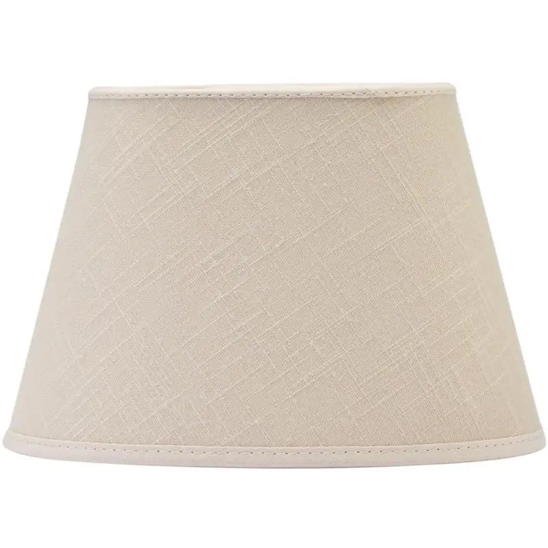 Rabatt Oval Lampskärm 25cm Classico Beige