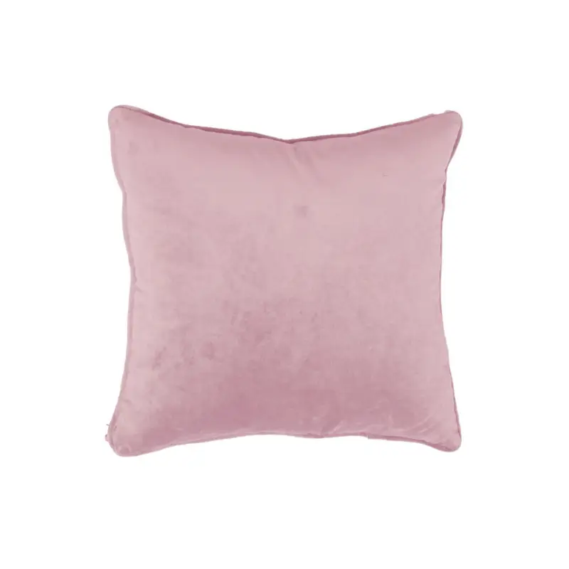Estelle Sammet Kuddfodral Rosa 45x45cm Begränsat erbjudande