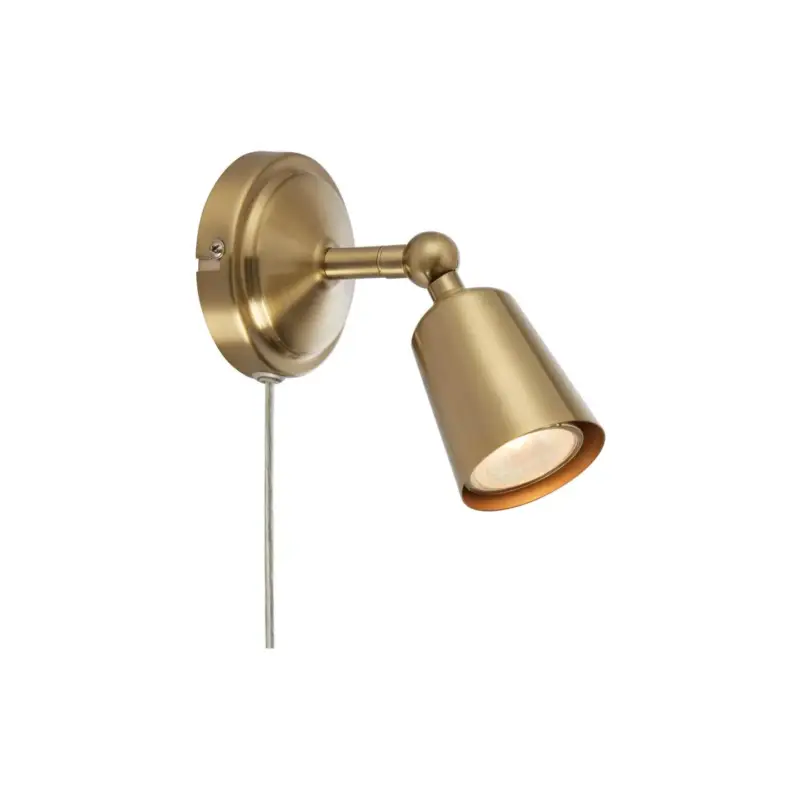 Bästa pris Tiny Vägglampa Mässing